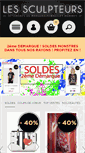 Mobile Screenshot of lessculpteurs.com